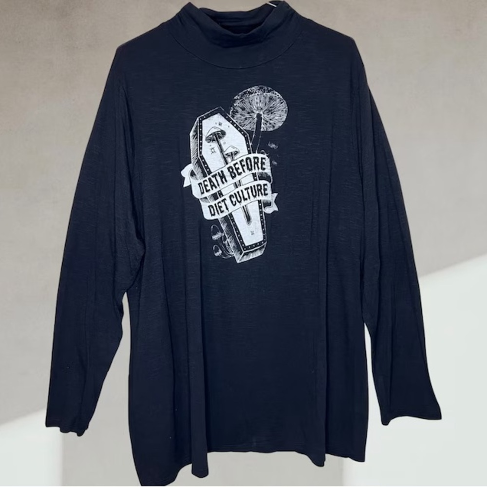 Death Before Diet Culture Mockneck